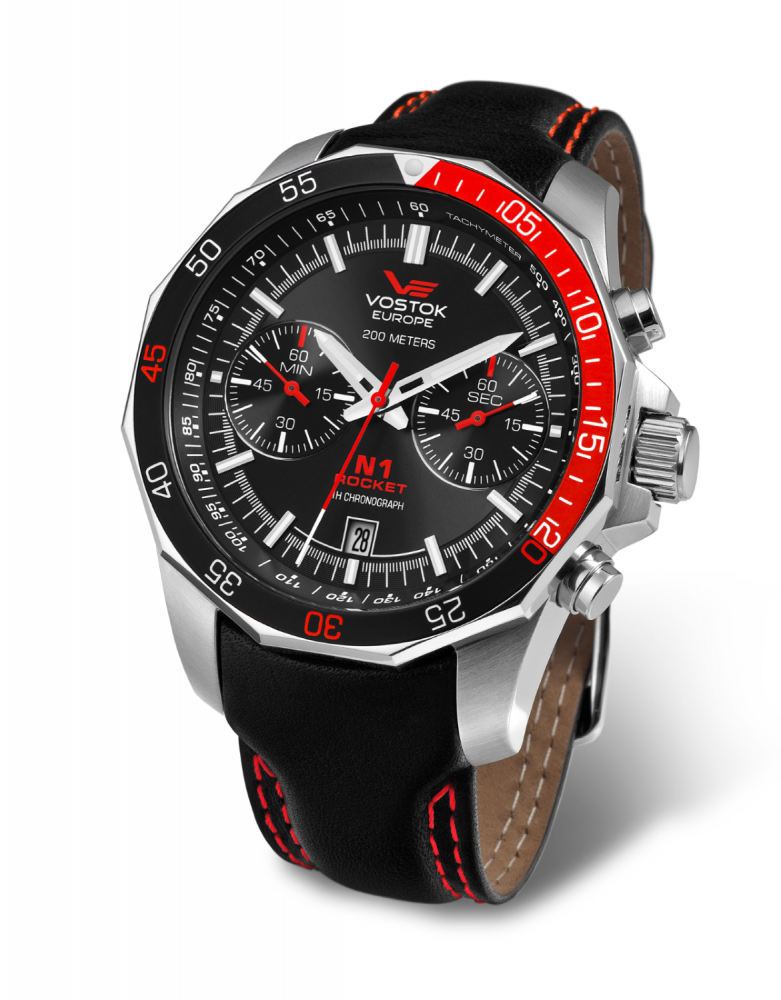 pánske hodinky Vostok-Europe N-1 ROCKET chrono line 6S21-2255295