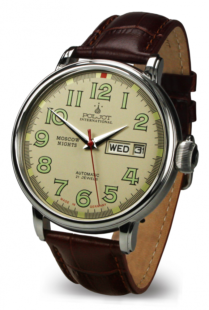 pánske hodinky POLJOT INTERNATIONAL model Moscow Nights Automatik 2427.1540963