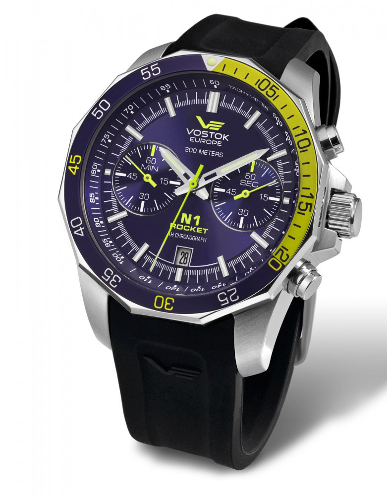 pánske hodinky Vostok-Europe N-1 ROCKET chrono line 6S21/2255253