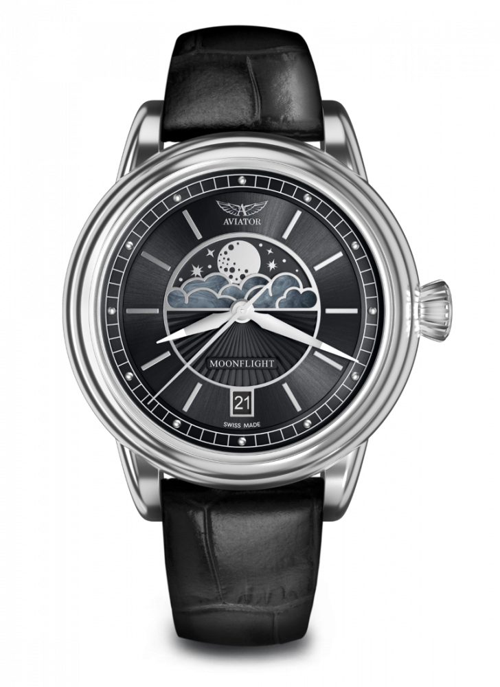dámske hodinky AVIATOR model DOUGLAS Moonflight V.1.33.0.252.4