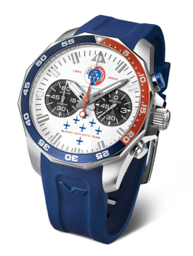 Vostok-Europe limitovan edcia BIELE ALBATROSY 6S21-225A474-C