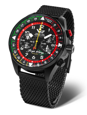 p�nske hodinky Vostok-Europe limitovan� ed�cia Jurgis Kairys 2026 "UNLIMITED AEROBATICS" 6S21-326C794B