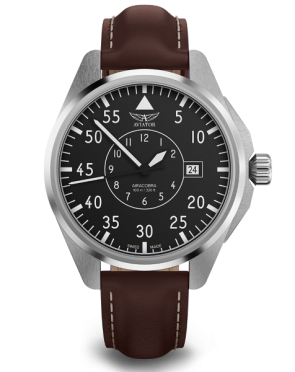 pnske leteck hodinky AVIATOR model AIRACOBRA 43 Heritage  V.3.39.0.340.0