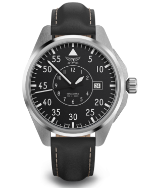 pnske leteck hodinky AVIATOR model AIRACOBRA 43 Heritage V.3.39.0.340.4