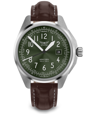 pnske leteck hodinky AVIATOR model AIRACOBRA 43 TYPE B V.1.38.0.324.4