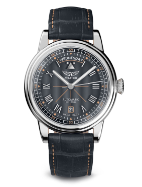 pnske hodinky AVIATOR Douglas day-date 41 V.3.35.0.283.4