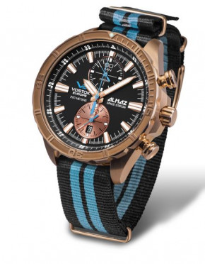 pnske hodinky Vostok-Europe ALMAZ bronze line 6S11/320O266