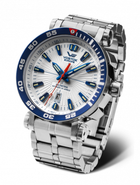 pnske hodinky Vostok-Europe ENERGIA Rocket Stainless steel line NH35-575A650B