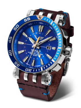 pnske hodinky Vostok-Europe ENERGIA Rocket Automatick, GMT funkcia NH34-575A716