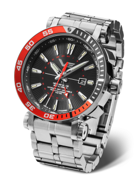 pnske hodinky Vostok-Europe ENERGIA Rocket Automatick, GMT funkcia NH34-575A717B