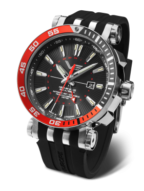 pnske hodinky Vostok-Europe ENERGIA Rocket Automatick, GMT funkcia NH34-575A717