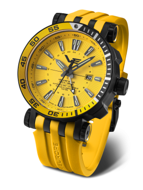 pnske hodinky Vostok-Europe ENERGIA Rocket Automatick, GMT funkcia NH34-575C719