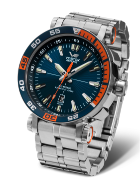 pnske hodinky Vostok-Europe ENERGIA Rocket nerezov oceov sria NH35/575A279B