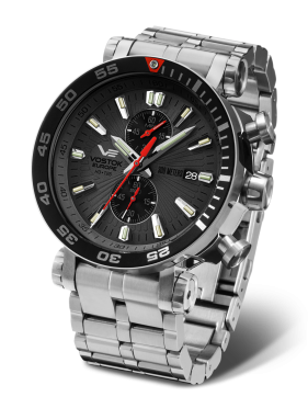 pnske hodinky Vostok-Europe ENERGIA Rocket chrono sria VK61/575A588B