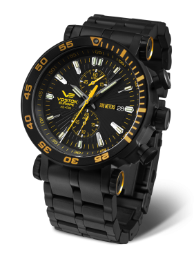 pnske hodinky Vostok-Europe ENERGIA Rocket chrono sria VK61/575C589B