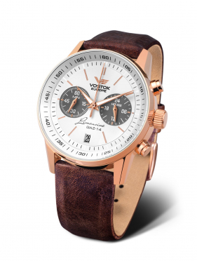 pnske hodinky Vostok-Europe GAZ-14 Limouzine chrono VK64-560B600