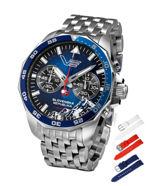 p�nske hodinky Vostok-Europe limitovan� ed�cia SLOVENSKO 6S21-225A463C-B