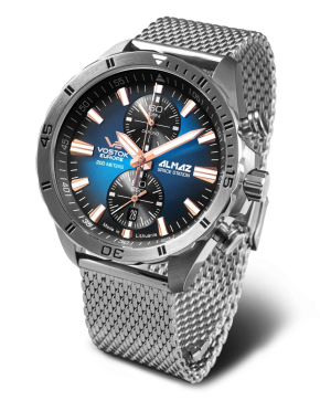 pnske hodinky Vostok-Europe ALMAZ chrono line 6S11-320A675B