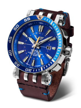 pnske hodinky Vostok-Europe ENERGIA Rocket Automatick, GMT funkcia NH34-575A716