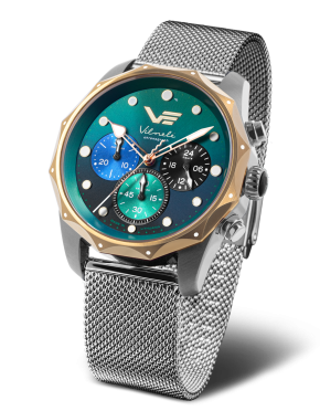 d�mske hodinky Vostok-Europe VILNELE chrono JS20-125E752B MESH