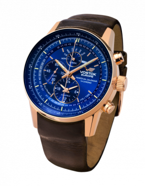 pánske hodinky Vostok-Europe GAZ-14 Limouzine tritium all timer YM86-565B289