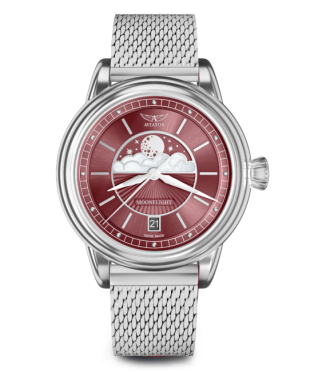 dmske hodinky AVIATOR model DOUGLAS Moonflight V.1.33.0.264.5