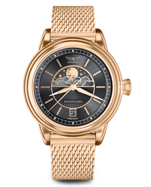 dámske hodinky AVIATOR model DOUGLAS Moonflight V.1.33.2.253.5
