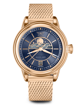 dámske hodinky AVIATOR model DOUGLAS Moonflight V.1.33.2.256.5