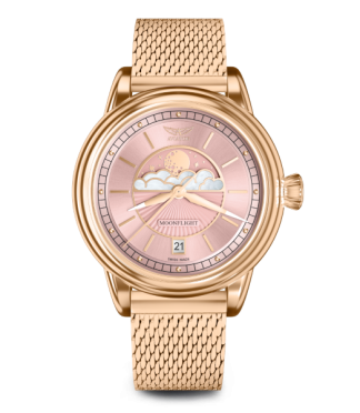 dmske hodinky AVIATOR model DOUGLAS Moonflight V.1.33.2.258.5