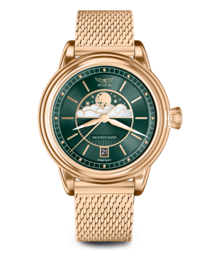 dámske hodinky AVIATOR model DOUGLAS Moonflight V.1.33.2.263.5