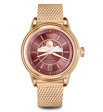 dmske hodinky AVIATOR model DOUGLAS Moonflight V.1.33.2.265.5