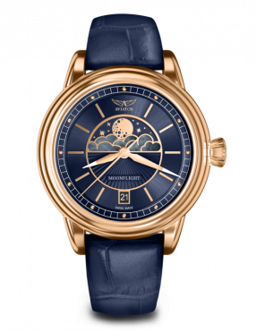 dámske hodinky AVIATOR model DOUGLAS Moonflight V.1.33.2.256.4