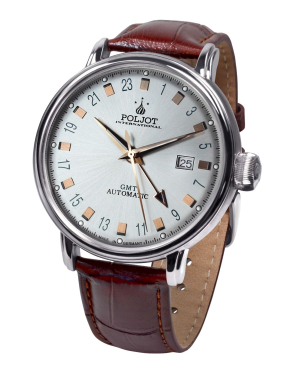 pnske hodinky POLJOT INTERNATIONAL model JAROS GMT 34NH.4200111