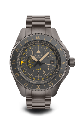 pnske leteck hodinky AVIATOR model Airacobra GMT  V.1.37.7.305.5