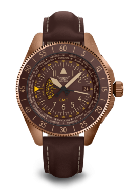 pnske leteck hodinky AVIATOR model Airacobra GMT  V.1.37.8.306.4