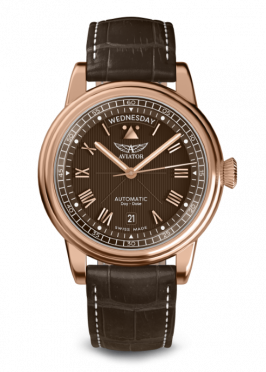 pnske hodinky AVIATOR Douglas day-date 41 V.3.35.2.280.4