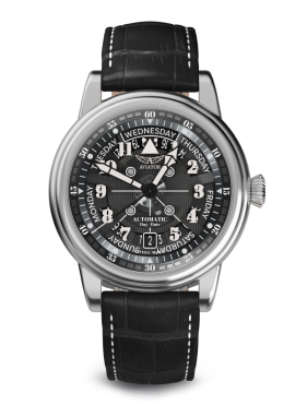 pánske hodinky AVIATOR Douglas day-date MECA-41 V.3.36.0.284.4