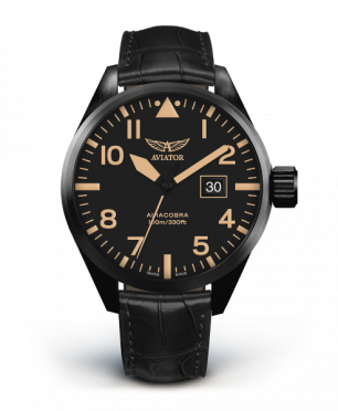pánske letecké hodinky AVIATOR model Airacobra P42  V.1.22.5.157.4
