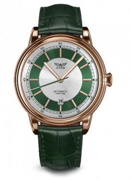 pánske hodinky AVIATOR model Douglas day-date V.3.20.2.271.4