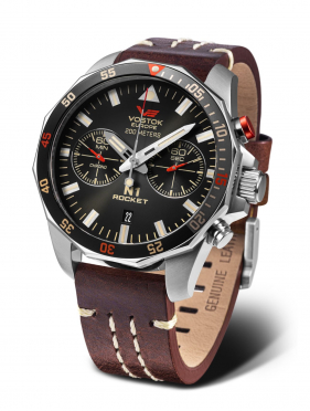 pánske hodinky Vostok-Europe N-1 ROCKET chrono line 6S21-225A618
