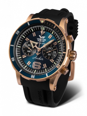 pnske hodinky Vostok-Europe ANCHAR Submarine chrono line 6S21/510O586