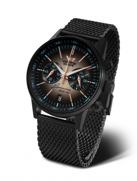 pnske hodinky Vostok-Europe GAZ-14 Limouzine chrono VK64-560C691B
