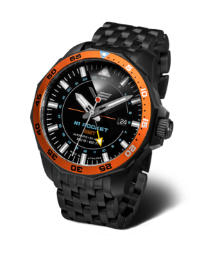 pnske hodinky Vostok-Europe N-1 ROCKET automatic, GMT NH34-225A714