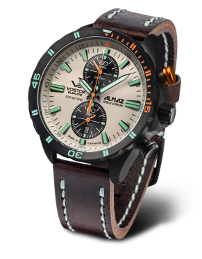 pnske hodinky Vostok-Europe ALMAZ chrono line 6S11-320C677