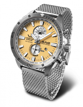 pnske hodinky Vostok-Europe ALMAZ multifunctional line YM8J-320A655B