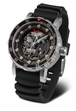 pnske hodinky Vostok-Europe ENGINE automatic skeleton NH72-571A646