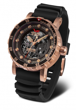 pnske hodinky Vostok-Europe ENGINE automatic skeleton NH72-571B648