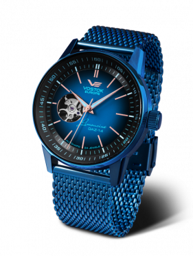 pnske hodinky Vostok-Europe GAZ-14 Limouzine automatic, open balance NH38-560D603B