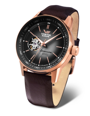 pnske hodinky Vostok-Europe Limouzine automatic, open balance NH38-560B682