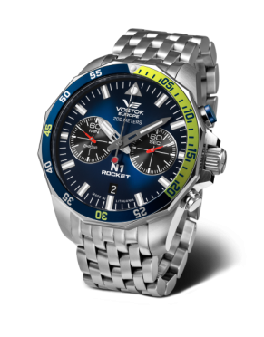 pánske hodinky Vostok-Europe N-1 ROCKET chrono line 6S21-225A708B